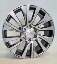 Comprar Jogo De Roda Toyota Hilux Sw4 Srx Aro 22 2006\u002F2021 + Bicos Cor Grafite Brilhante Toyota