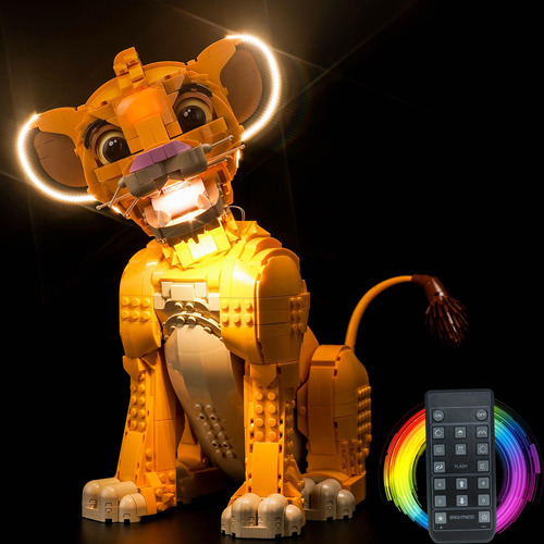 Kit De Luces Locolee Led Compatible Con Lego Young Simba Lio