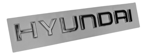Emblema Hyundai Cromo Para Getz, Tiburón