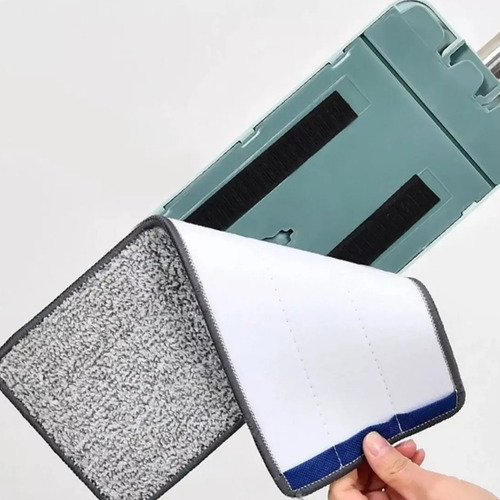 Imagen 7 de 9 de Set X 3 Repuesto Paño De Microfibra Mopa Plana Fly Mop