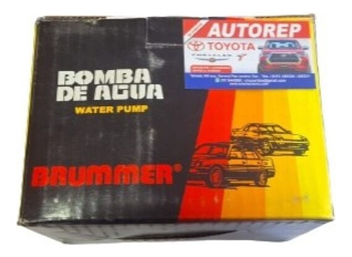 Bomba De Agua Chysler Voyager Stratus 2.4 Neon