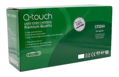 Toner Premium Generico Negro Cf226a Q-touch Con Chip