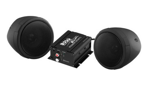 Parlantes Moto Boss Mcbk400 Fm 600w Black Box