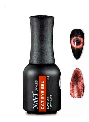 Navi Gel Polish Esmaltes Ojo De Gato 9d Uv/led 15ml X1 Un.