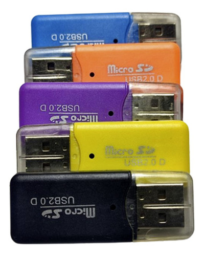Imagen 5 de 6 de Lector Memoria Micro Sd Card Reader Usb Pendrive Adaptador