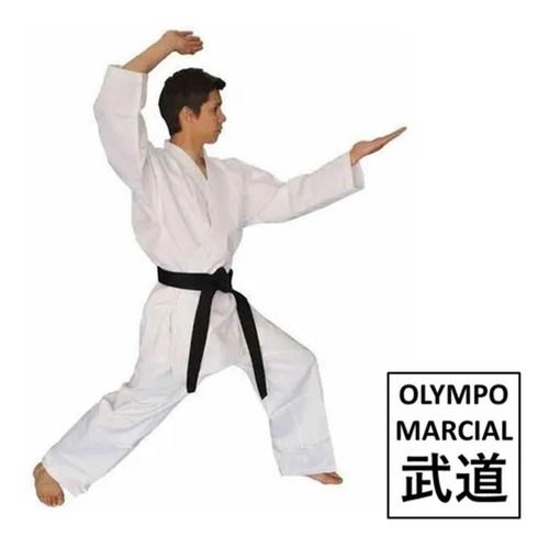 Karategi 8 Oz Karate Aikido Artes Marciales Con Cinto Olympo