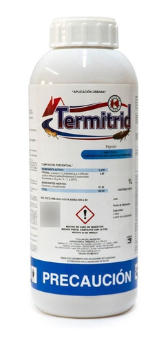 Termitrid Tridente Fipronil Veneno Para Termitas De 1 Litro