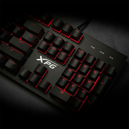 Imagen 4 de 9 de Teclado Gamer Xpg Infarex K10 Inglés Con Luz Rgb