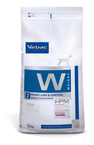 Virbac Veterinary Hpm Dog W2 Weight Loss & Control 12 Kg