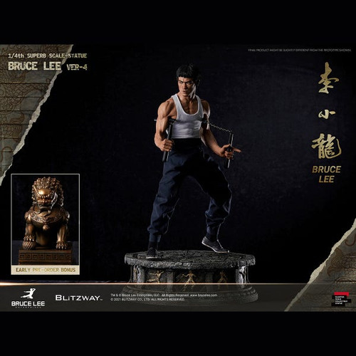 Bruce Lee 1/4 Blitzway Sideshow Bonus Version