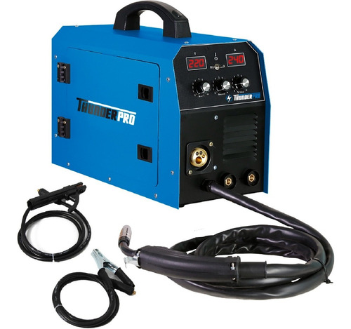 Imagen 2 de 3 de Soldadora Inverter Mig 240a Electrodos Con/ Sin Gas + Torcha