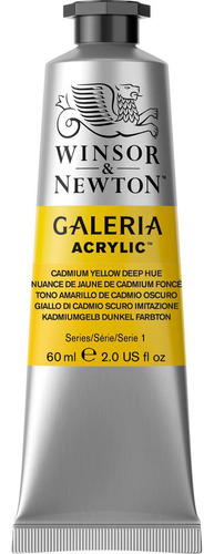 Acrilica W&n Galeria 60ml 115 Cadmium Ye Deep Cor Laranja-claro