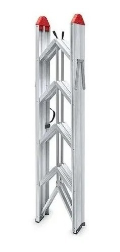 Escalera Plegable Fold A Step 4 Escalones 152cm Resistent Em