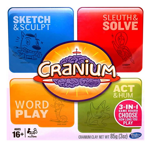 Tablero De Juego Cranium 3 En 1 ()