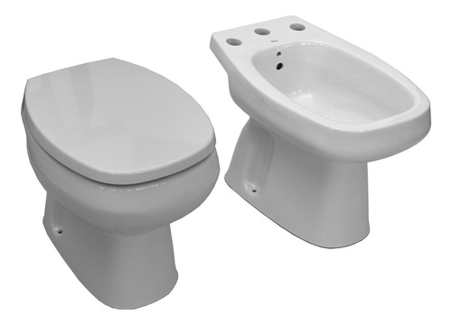 Juego Sanitarios Roca Monaco Inodoro Corto Bidet 3a Tapa