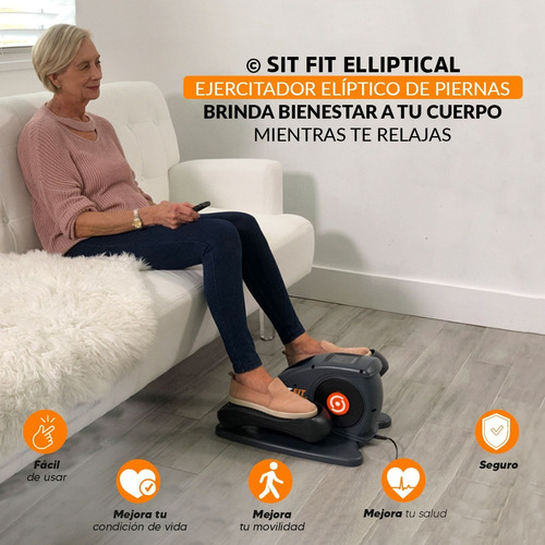 Ejercitador Elíptico Para Piernas Sit Fit Elliptical