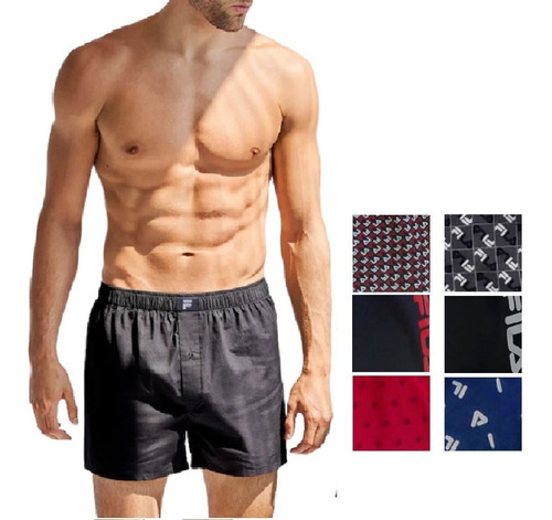 Boxer Shorts En Paquetes De 3 A Cuadros Rayas Estampados