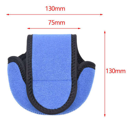 Funda Protectora Para Carrete De Pesca, Funda Para Azul