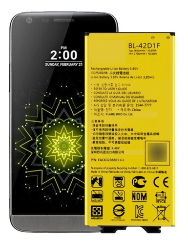 Bateria Para LG D850 LG G5 Se Envios Moto  H845 H840