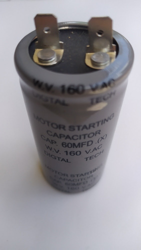 Imagen 5 de 6 de Capacitor De Nevera 60 Microfaradios 160 V
