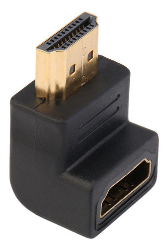 Adaptador Hdmi Hembra - Macho 90 Grados - Factura A / B