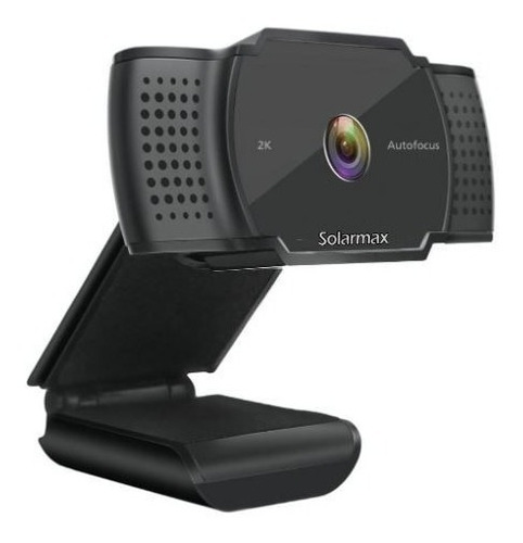 Webcam Cámara Web Full Hd 2k Solarmax Autofocus C/microfono