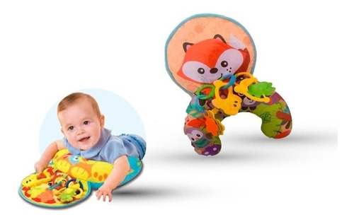 Almofadinha Conforto P/ Bebês C/ Acessórios - Zoop Toys 