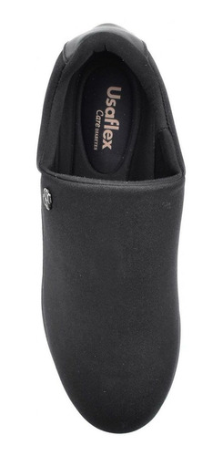 Tênis Feminino Usaflex Diabetes Macio Joanete Ab6401db Preto