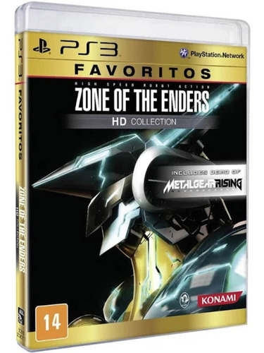 Jogo Zone Of The Enders Hd Collection Ps3 Favoritos Konami