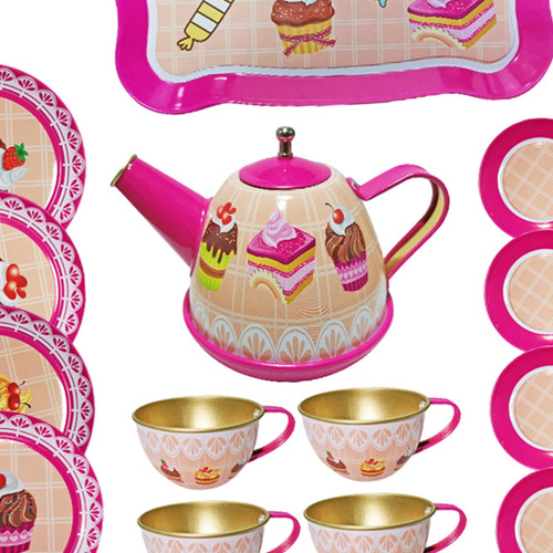 Juego De Té De, Bandeja De Tazas De Tetera, Juego De Rol,
