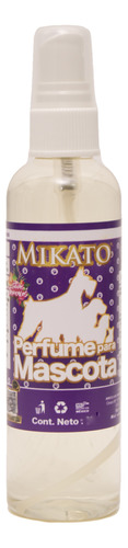 Perfume Para Mascotas Uso Profesional Mikato 125 Ml