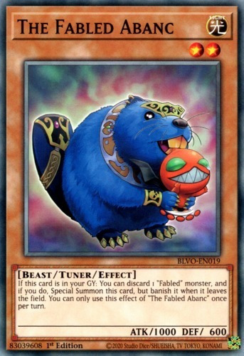 The Fabled Abanc (blvo-sp019) Yu-gi-oh!