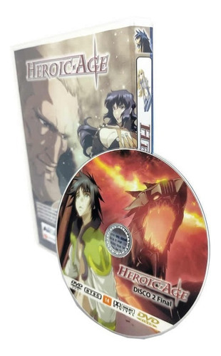 Box Dvd Heroic Age Completo Hd