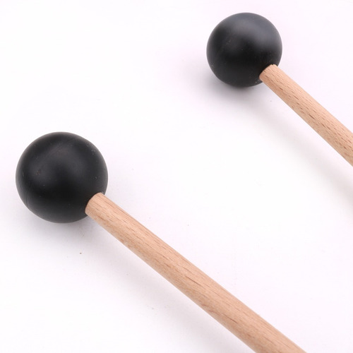* 2 Piezas Glockenspiel Xilófono Marimba Mazo Baquetas Para