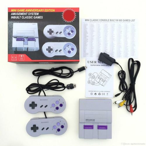 Consola Mini Snes-super Ns Retro Nintendo