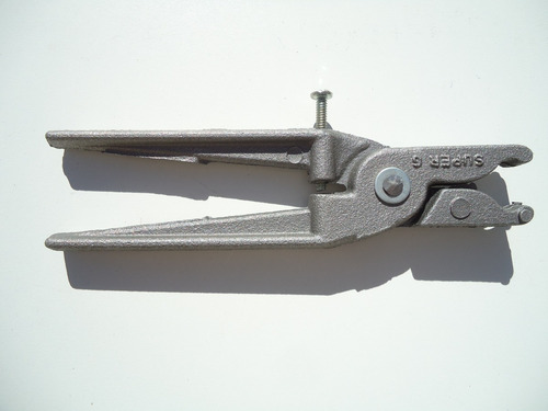 Pinza P Grampas Para Cerdos Chanchos De Aluminio Super G