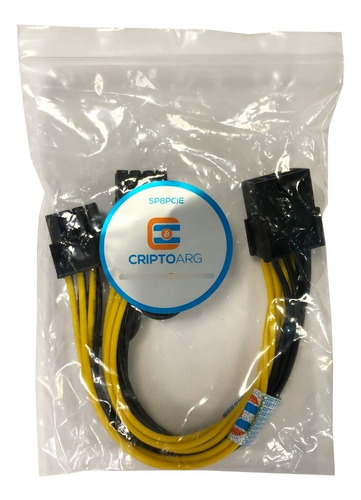 Imagen 2 de 3 de Pcie Splitter Adaptador 8pines A 6+2 Mineria Reforzadogaming