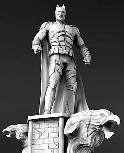 Batman Dark Knight Model Kit Para Armar Y Pintar Esc 1:13