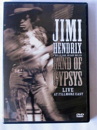 Dvd Jimi Hendrix Band Of Gypsys Live At Fillmore East