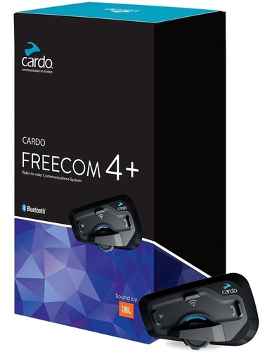 Intercomunicador Cardo Freecom 4+som Jbl Original Duplo Moto