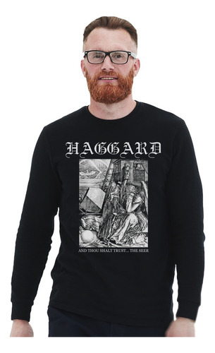 Polera Ml Haggard And Thou Shalt Trust The Seer Metal Impres