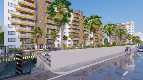 Imagen 7 de 10 de Apartamentos En Torre Con Gimnasio Y Piscina En Santiago (hfa-246)