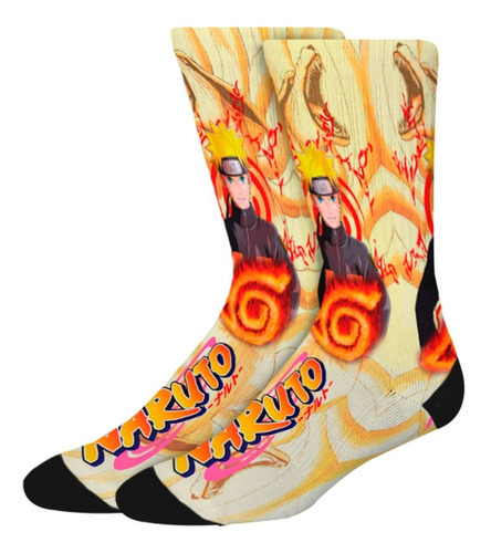 Meia Personalizada - Naruto - Dryfit - Meias Elite