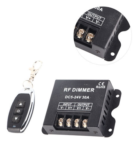 Remote Control Dimmer Rf Wireless Brightness Adjustment