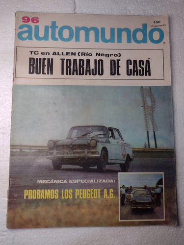 Revista Automundo  Nº96 Marzo 1967 