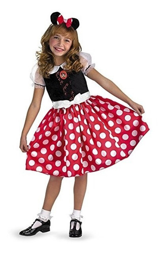 Disney Mickey Mouse Minnie Mouse Clásico Niñas De Vestuario,