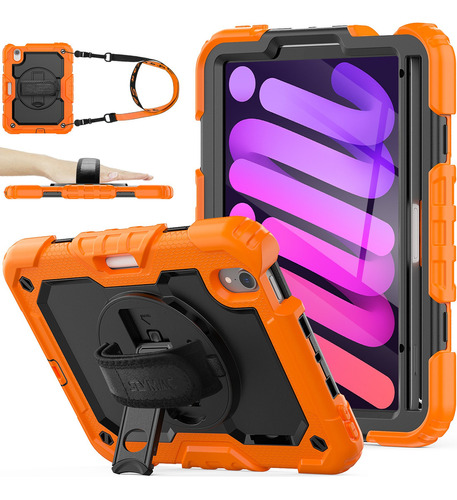 Funda Para iPad Mini 6 De 8,3 Pulgadas 2021 Con Sopor Seymac