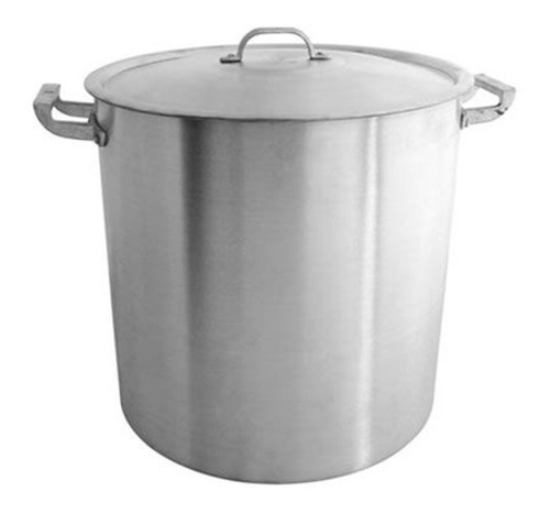 Olla De Aluminio De 130 Litros 55 Cm Gastronomica Reforazada