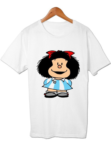 Mafalda Argentina 10 Remera Friki Tu Eres