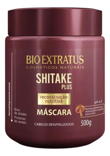 Kit Bio Extratus Shitake Plus Com 5